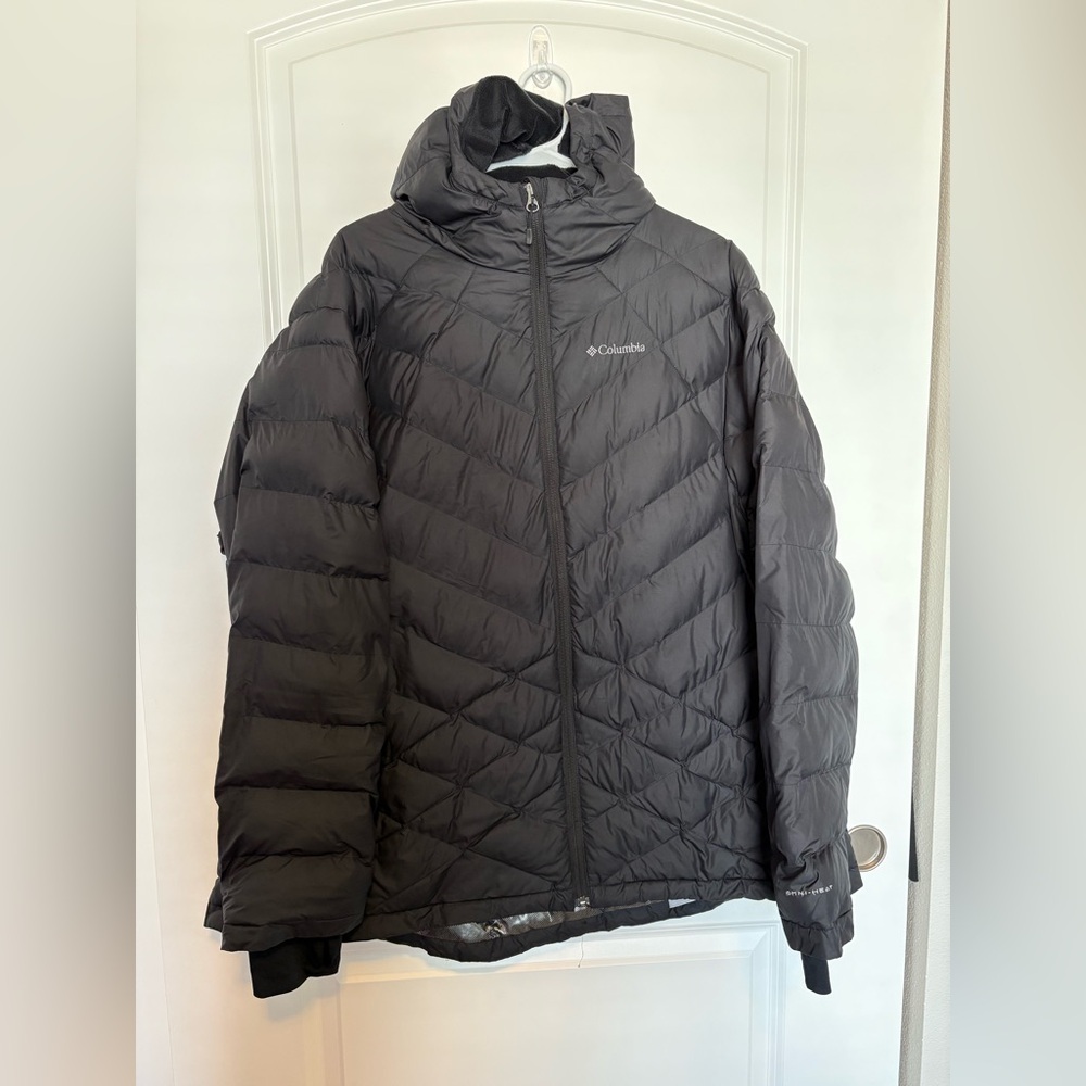 Columbia Omni-Heat Black Jacket 3x
